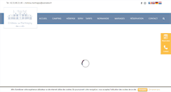 Desktop Screenshot of chateau-martragny.com