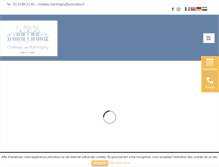 Tablet Screenshot of chateau-martragny.com